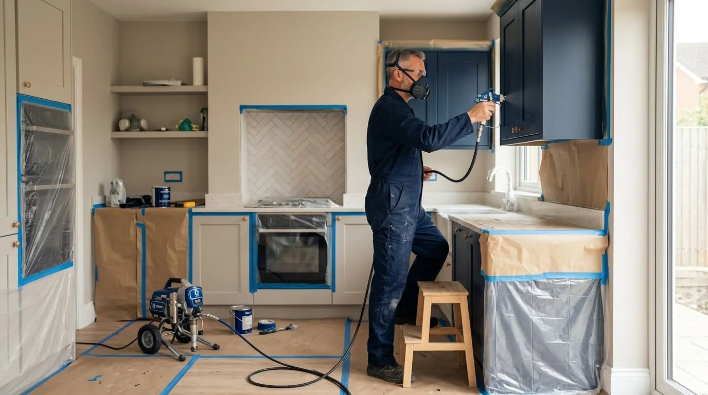 Kitchen spraying Bolton
